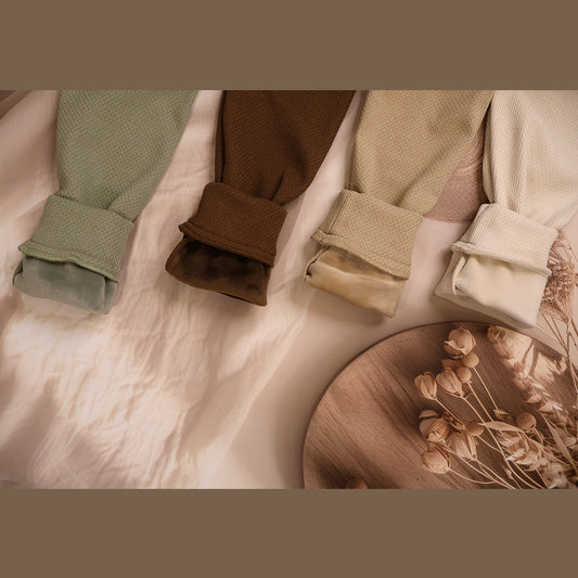 Wooliana Women’s Coco Winter Co-Ord Set | Fleece-Lined Warm Casual Co-Ord for Women | Long Sleeve Stylish Winter Outfit